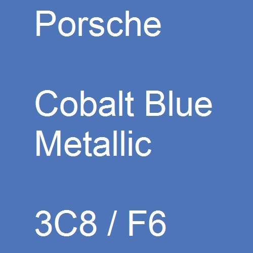Porsche, Cobalt Blue Metallic, 3C8 / F6.